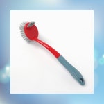 욕실 양면형 세척용 신발청소 청소솔 틈새브러쉬 그립형 다용도솔 : 원클릭샵2호점