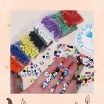 팔찌만들기 DIY 공예용 알파벳 핸드메이드 액세서리 비즈 : 원클릭샵2호점