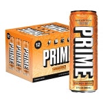 프라임 에너지 드림 팝 | 제로 슈가 드링크 운동 전 200mg 카페인과 355mg의 전해질 및 수분 공급용 코코넛 워터 비건 글루텐 프리 12액체... 