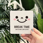 브레이크 타임 오후 3시~5시 귀여운 스마일 표지판 : HW마트 2
