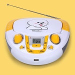 댕댕이 CD플레이어 라디오 코비10 MP3 택배사 디지털 가전 블루투스 : 다오키