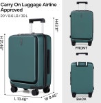 한케 20인치 기내용 하드캐리어 TSA락 360도회전 핸들 H9831 : 더봄04