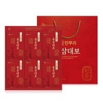 CJ 한뿌리 홍삼 대보 40mlx24포x4set 960ml 96개 선물세트 모임 가족 한가위 설날 추석 : 달콤상회02