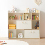 유아책장 수납 교구장 1200 3단 4도어 어린이교구장 아동책장 : 오브드림