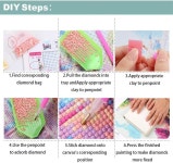 EIBEILI 성인용 빈티지 다이아몬드 페인팅 DIY 취미 세트 EB-ZSH-512 : 더봄04