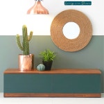 낮은 거실장 1200 와이드형 TV장 거실 인테리어 수납가구 G5290 거실tv장식장 : 구스상회