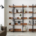 멀바우 원목 스틸 장식장 내추럴 감성 거실 인테리어 진열장 HZ2820 : 구스상회