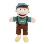 말하는 손인형 동화읽어주기 인형극 교구 학예회 인형 인형극장난감 : 다오키