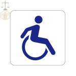 장애인 주의스티커 안전표지판 화장실문구 안내표지판 : mypath0614