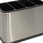 키친 보니따 스픈버켓(H2740) 4구 스텐수저통 정리함 : 팔도직송