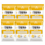 몽고 구포국수 소면 3kg X 6개 : 몽고간장 공식브랜드몰