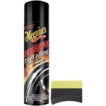 타이어 광택제 셀프 크리너 클리너 메기아르의 핫 샤인 스프레이15온스 번들과 어플리케이터 패드 1개2개 품목 : 브이에이컴퍼니