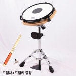 드럼 연습 패드 페달 트레이너 세트 해머 가정용 발판 드럼연습패드 베이스 : 바로차이나