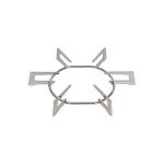 PS034T 노리츠 허만 트리벳 2 대형 1 소형 3 버너 캡 링 커버 세트 스테인리스 스틸 9개 도시 가스용 ST 2413314 : moreji3003