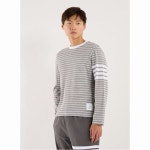 THOM BROWNE 25FW 밀라노 4-바 롱 슬리브 티 (MJS290A J0218 039) : moneybugsports