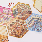 공간 입체 꾸밈 스티커 캐릭터 카피바라 곰돌이 토끼 다꾸 PET 놀이 : 아토플라자