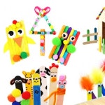 하드바 나무 스틱 소형 만들기 재료 공예 막대 체험 활동 창작 소품 가벼운 : 광리몰