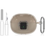 SHOKZ OpenDots ONE 케이스, 잠금 기능 포함 케이스 커버 클리어 TPU 충격 방지 보호, 청소 키트 및 열쇠고리 One 이어버드 호 : T에이컴퍼니