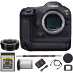 미러리스 카메라 브이로그 컴팩트 캐논 EOS R3 – 풀프레임 24.1안구 제어 AF, 30fps 버스트, 6K RAW 비디오가 포함된 MP 스택... 