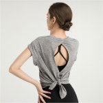 요가상의바디숏슬리브 요가복 상의 애슬레저룩 운동복세트 운동복 긴팔티 트레이닝 피트니스 편안한 특수.. : k1coffee