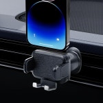 자동차 휴대폰 홀더 - 금속 후크 클립, 360° 회전, iPhone, Android 및 모든 스마트폰 （938001 ）을 위한 한 손 작동 범용 거치대가 있는... 