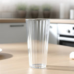 물컵 카페컵 PC컵 450ml 투명 PC물컵 : 코지 테라