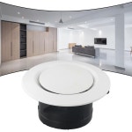 송풍기 환풍기 주방 후드 덕트 댐퍼 후황 벤츄레이터 침니 교체 창문형 배기팬 업소용 굴뚝 75100125150200mm 조정 가능한 공기 환기 커버... 