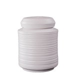 구망격 J-G6049 복고풍 흑백 거친 도자기 찻잎 보관함 차통 : 헐트무역