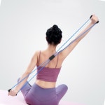 스트레칭 8자 튜빙밴드블루 등펴기 : 스토어블렌추천샵