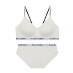 코데즈컴바인 라이트 플렉서블 노와이어 브라 팬티 세트크림 : 레임마트