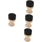 원목 오일 목재 가구 코팅제 4pcs 나무 도마 어플리케이터, 조리대와 셰프 주방에 부드럽게 적용할 수 있는 스펀지 주방 왁스 브러시 제작... 