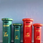 철제 빨간 우체통 우편함 포스트박스 촬영장식 유럽식 영국 A. 1.2m 일반 우편 : 일원유니버셜