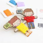 나무 작품 핸드폰 거치대 걱정 인형 만들기 : 노리프렌즈