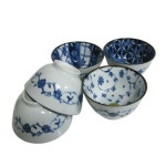 국그릇 국대접 로망 덮밥 아리따 앞접시 우동 5개 밥공기 라면 : 뉴쇼핑굿