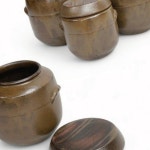 옹기 전통 단지 조미료 양념 대 항아리 장독 보관 발효 : rieun