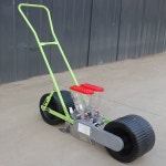 시금치 파종기 수동 2행 옥수수 손수레 들깨 모종기 당근 손밀기 2열 열간격8-12cm : 다이냐