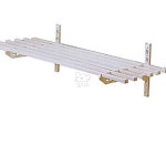 꼬미투 베란다선반 사각봉 인테리어가구 : 꼬미투