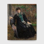 로비스 코린트 Lovis Corinth 정원 속 샬로트 초상 세계명화 40x50cm 인물 일러스트레이션 표현주의 독일 : 아트스코