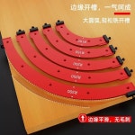 목공 가공용 반경 자동차자키 5 지그 라우팅 라우터 템플릿 A. 대형 아크 몰드 R100 : 올데이샵6