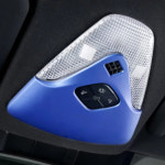 ABS 탄소 섬유 스타일 스마트차 전면 독서등 커버 도요타 C-HR CHR - 액세서리 : 세븐와이즈