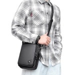 해외여행 여권소지품보관 크로스백 K2170 서류가방남성 미니백 : 리디아넬