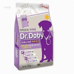 시니어서료 강아지드라이사료 닥터도비 스킨앤코트 피부건강 2kg : 티제이스토아