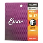 엘릭서 ELIXIR 11002 ACOUSTIC NANOWEB EX.LIGHT 1047×6SET 어쿠스틱 기타현 : comecostore