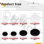 힐리치 고무그로밋 전선보호 플러그 세트 H5972 고탄력 절연 방수 : 제이에이치상사4