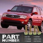 CHENACC 75120 배기 매니폴드 볼트 하드웨어 키트 등급 10.9 LS1 헤더 LSX LS2 LS3 LS6 LS7 부식 방지 03413B 11518860 11609481... 