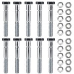 70060-01338 SnowbLOW 로우er ShEAR 이어 Bolts for Kubota BX2750 BX2816 BX2822 BX5450 DB2550 G2003 G2538 G : 디이에프 인터네셔널