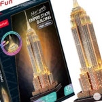 AM 3D입체퍼즐 엠파이어스테이트빌딩 LED 건축물조립 : 에이엠커머스 에이엠몰