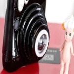 뚜기쩡이 인스탁스 카메라 미니50S피아노블랙 폴라로이드사진기 1회용필름카메라 : 뚜기쩡이