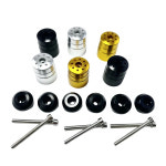 YZF-R3 YZF R3 R25 MT-03 MT-25 - 항공 알루미늄 핸들바 엔드 슬라이더 M6 밸런스 부품 : 세븐와이즈