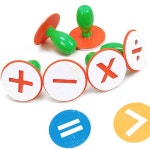 녕쭈 스마트 스탬프 6종 연산기호 스템프놀이 : 녕쭈